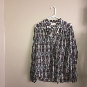 womens hollister blouse NEVER WORN